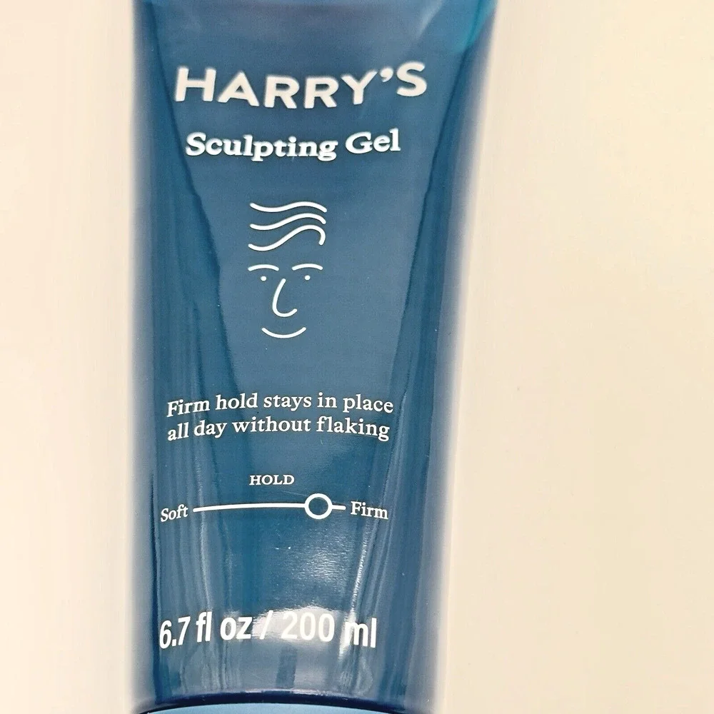 Harrys Sculpting Gel Firm Hold Polished Finish 6.7 fl oz/200 ml Lot Of 2